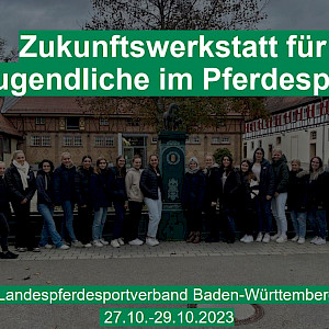Zukunftswerkstatt für Jugendliche in Baden-Württemberg: Landesgestüt Marbach lädt ein und wir sind dabei!