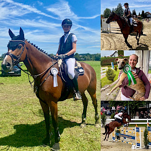 Spring-Amazonen fliegen in Leutkirch-Dipoldshofen