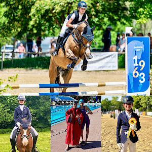 RV Wannweil: Erster Start im Vierkampf - Gold für Clara & Franklin/Diva Deluxe!