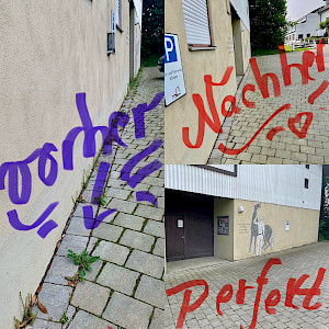 Magic Touch: RFVA-Hallengesicht Vorher - Nachher - wir sagen DANKE an unseren Werner!